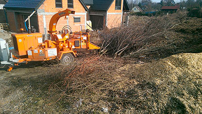 Maszyna do zrębkowania gałęzi - Rębarka