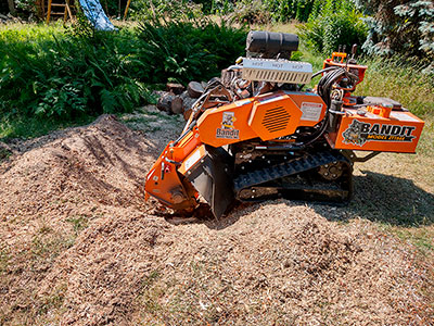 Maszyna do frezowania pni - Frezarka Bandit